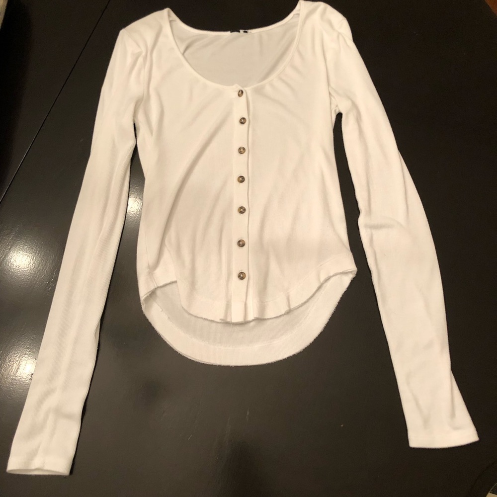 UO White Long Sleeve